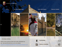 Tablet Screenshot of marcilla.es